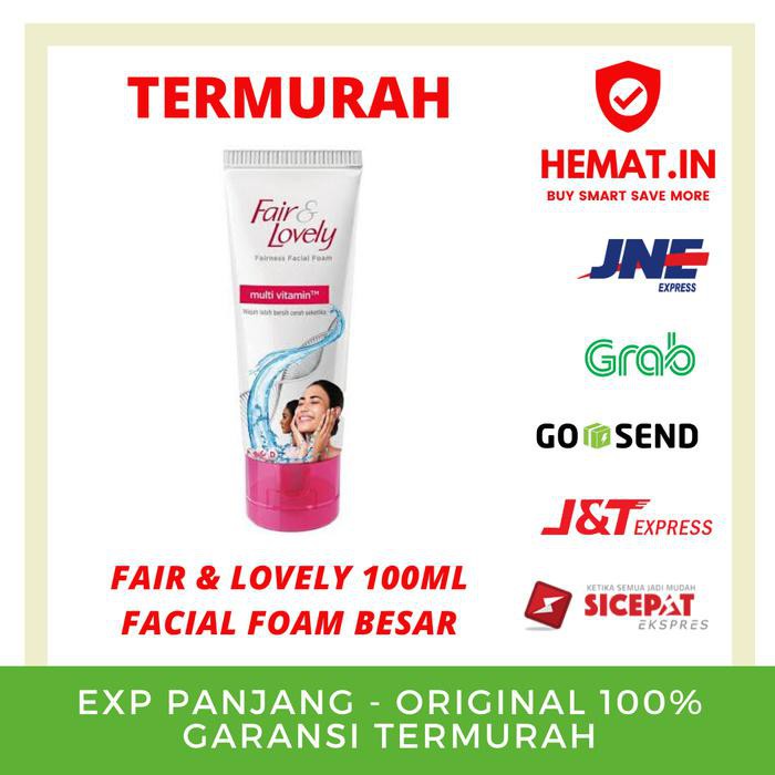 FAIR & LOVELY FACIAL FOAM 100 ML FAIR AND LOVELY FACIAL FOAM BESAR