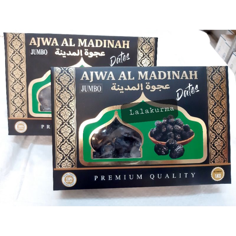 

Kurma Ajwa Premium Kurma Nabi JUMBO Hight Quality ORIGINAL