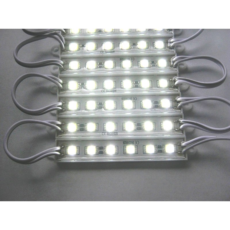 Led Module 6 Mata SMD DC 12 V Waterproof Putih