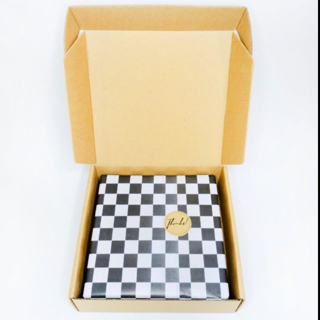 

Checkered Wrapping Paper (50 lembar) |kertas tissue|bungkus kado|