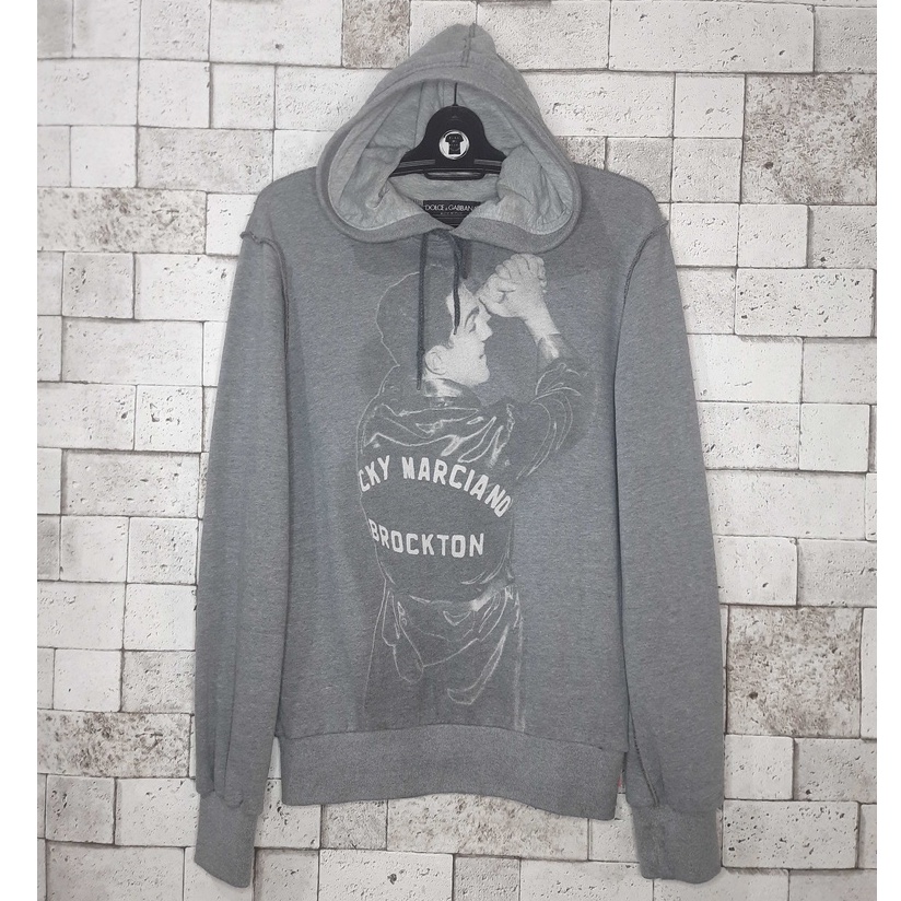 Hoodie 90's Vtg DOLCE & GABBANA ROCKY MARCIANO