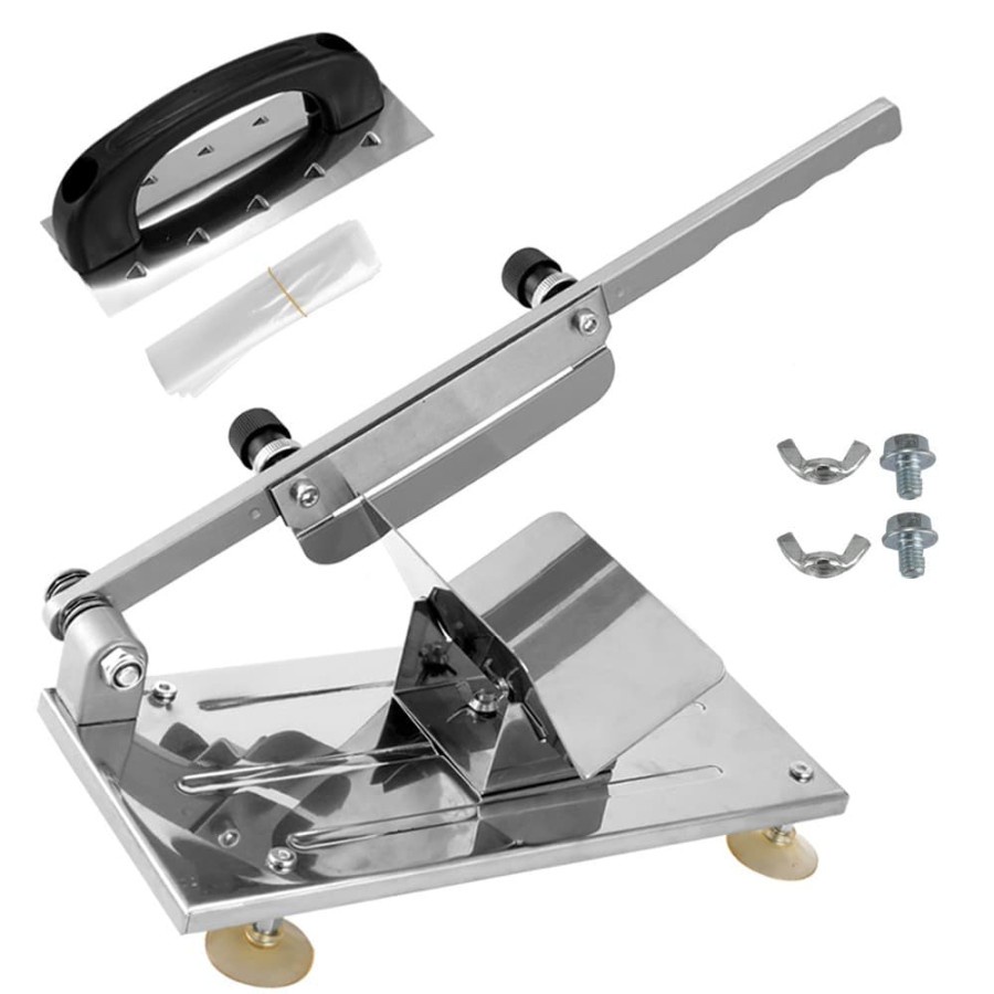 Alat Slice Daging Meat Lamb Cutter Machine - SKP229 - Silver