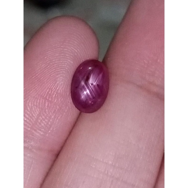 natural star ruby HQ 1,50 karat