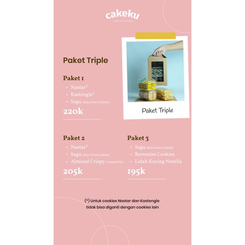 

HAMPERS Paket Triple