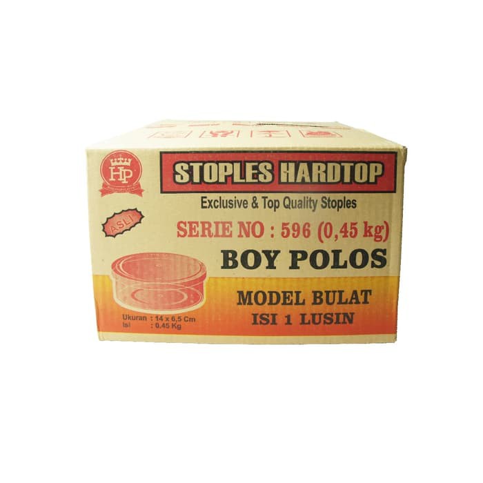 TOPLES HARDTOP 596 ISI 1 LUSIN