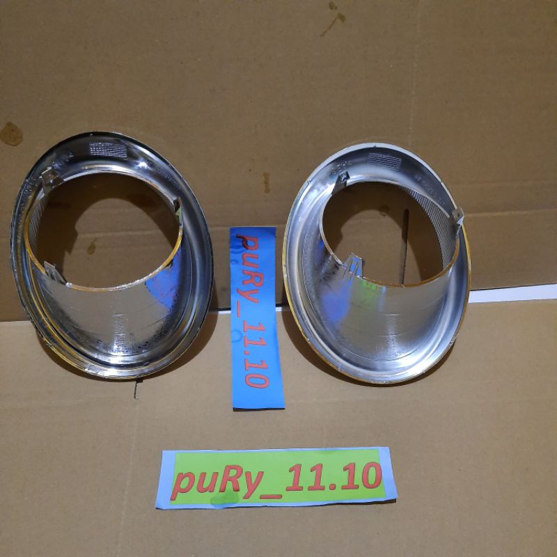 COVER RING FOGLAMP DAIHATSU AYLA 1.0CC 2013 2014 2015 2016 ORIGINAL