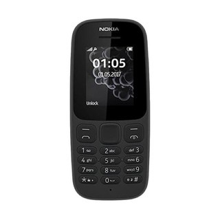 HP NOKIA 105 DS 4MB/4MB HANDPHONE DUAL SIM-HITAM