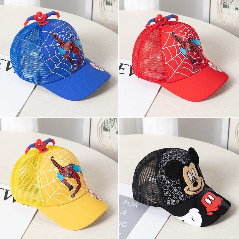 1234OS - Topi Baseball Anak Laki-Laki Cowok Model Terbaru Motif Karakter