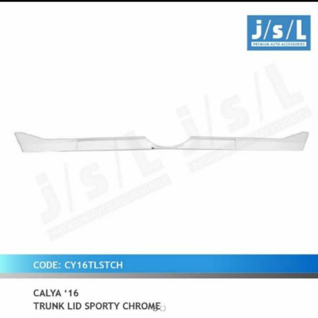 Trunk lid  Calya Sigra 2016 2017 2018 sporty chrome list bagasi belakang model setengah