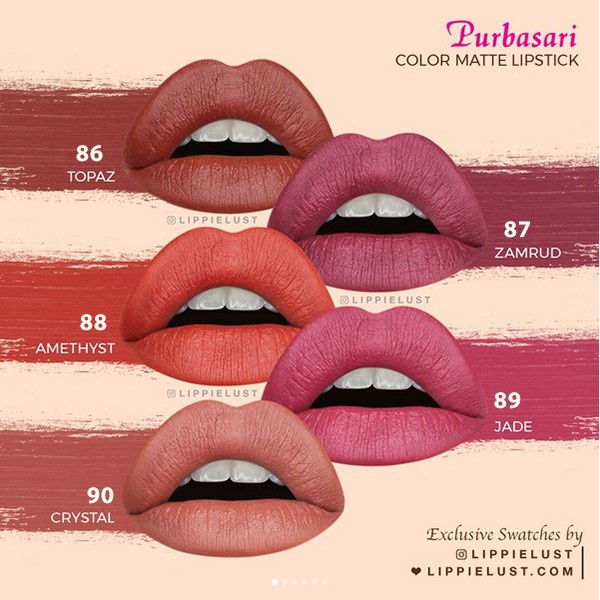 ☘️ CHAROZA ☘️ Purbasari Matte Lipstick HARAP BACA DISCLAIMER !!!