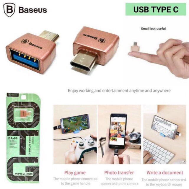 Kabel OTG usb Type C  USB OTG TYPE-C