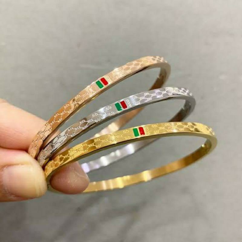 Gelang Gucci Titanium Set 3