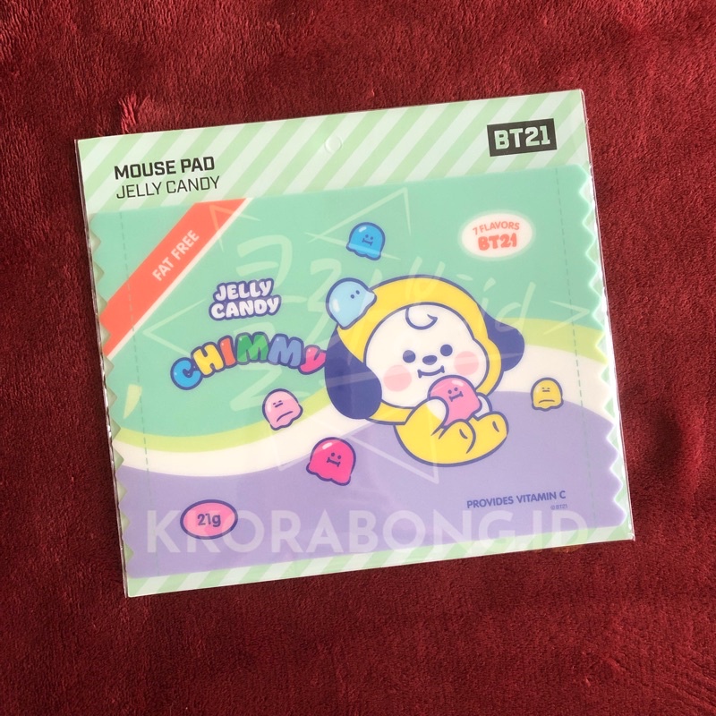 [READY] BT21 Jelly Candy Mouse Pad