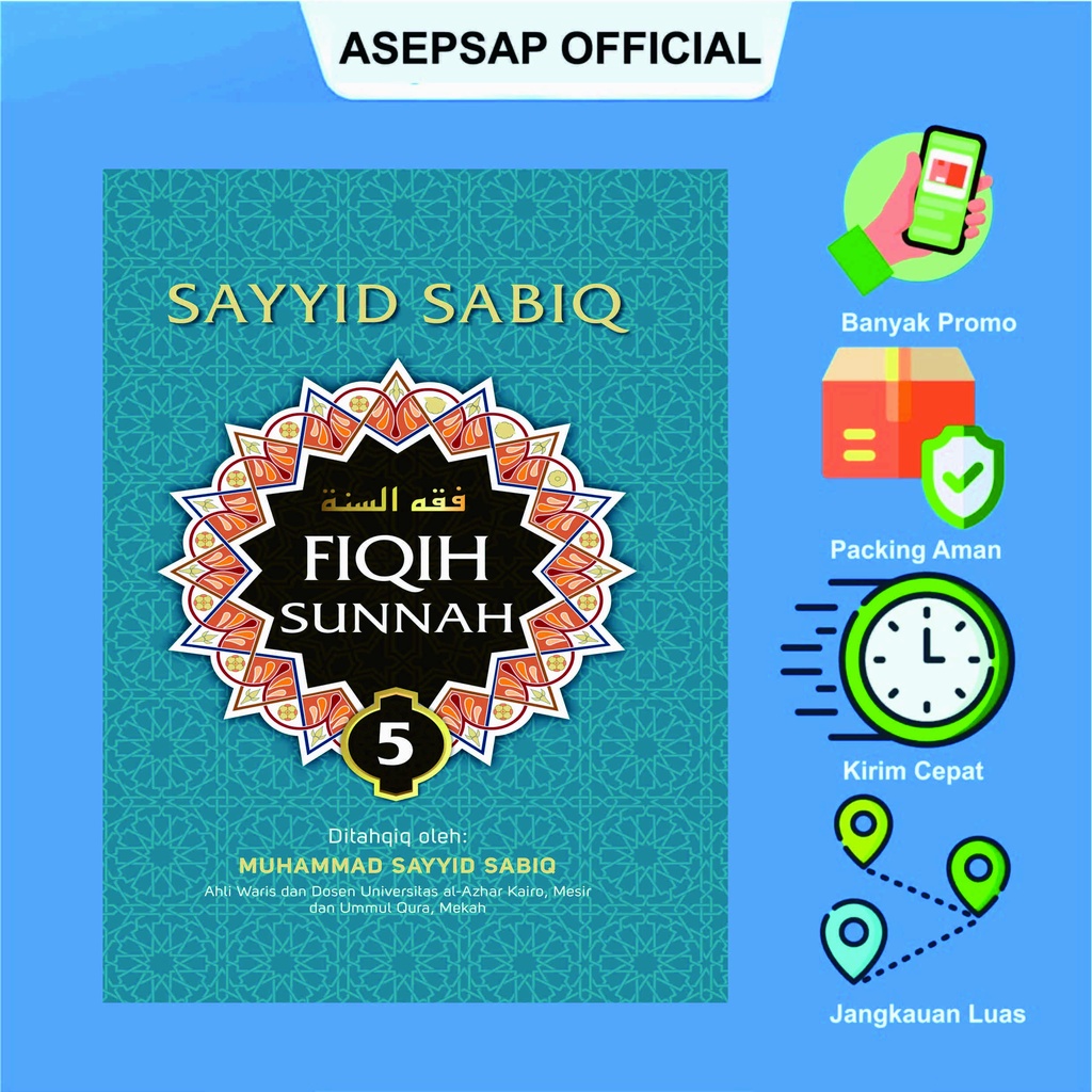 Jual Buku Fiqih Sunnah 5 Republika Shopee Indonesia