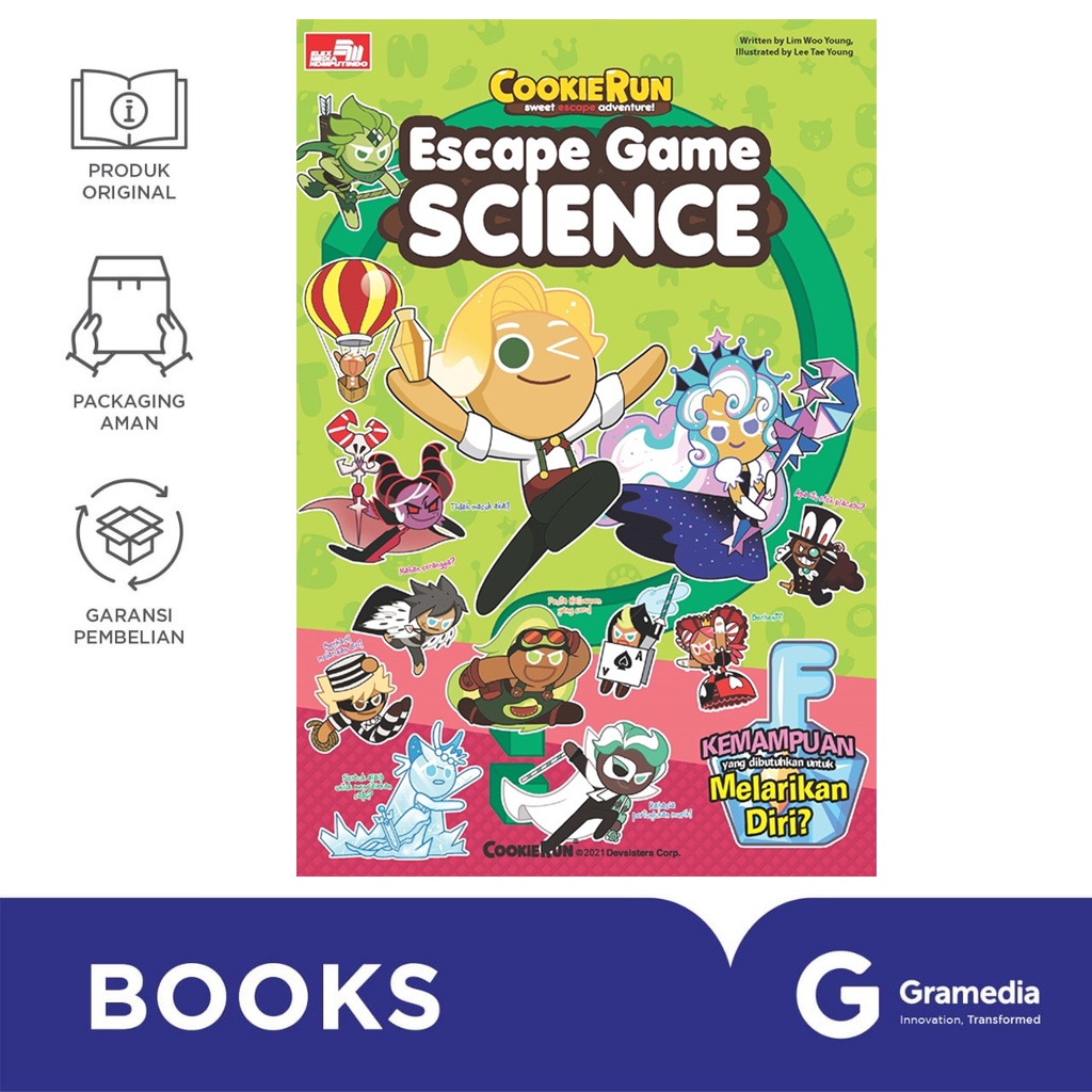 Gramedia Bali - Cookie Run Sweet Escape Adventure! - Escape Game Science