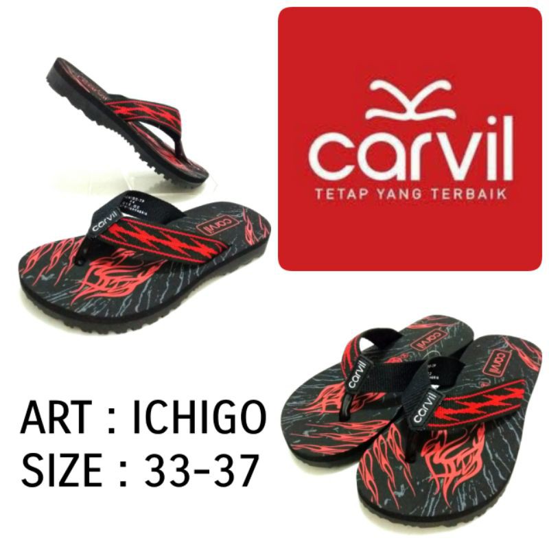 SANDAL JAPIT ANAK CARVIL ICHIGO SIZE 33-37