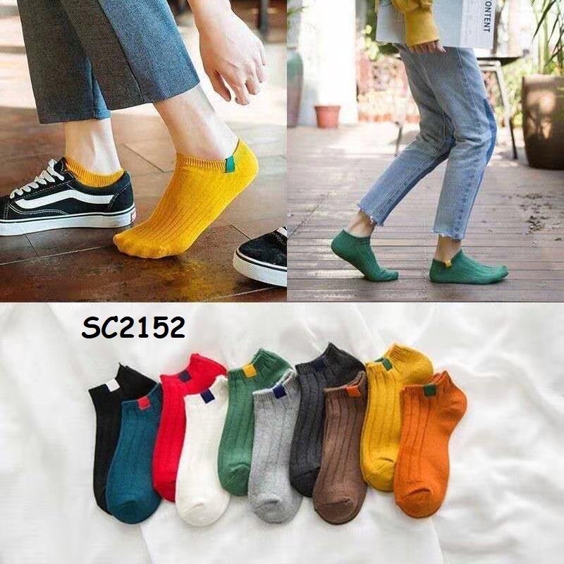 Minipetite SC2152 - SC2156  Kaus Kaos kaki katun lembut elastis ankle pendek colourfull anak 7 tahun sd dewasa