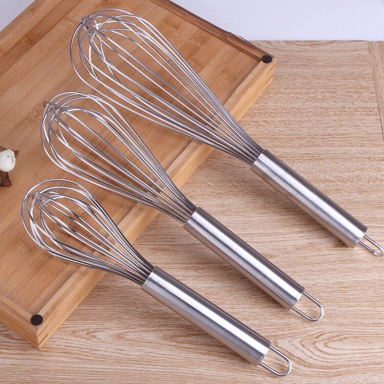 8 - 22 Inches Stainless Steel Egg Whisk (All Size) — AlatDapur