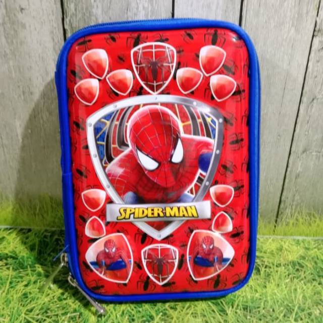 

Tempat Pensil Pouch Spiderman Ala Smiggle