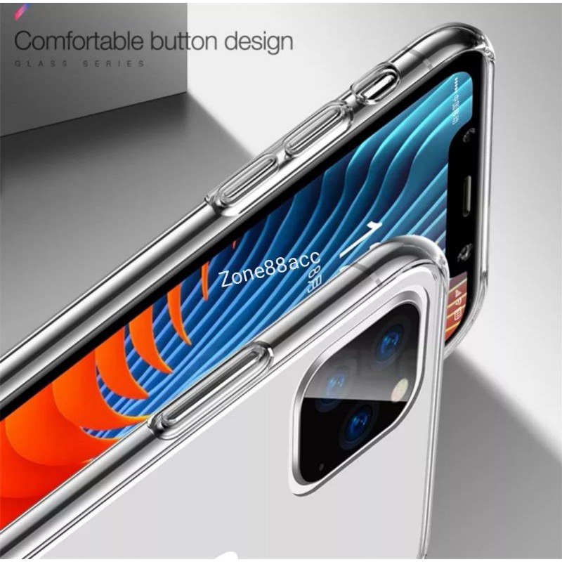 Iphone 11 Pro Max Softcase Silicon Ultrathin Clear Case TPU Casing Bening 6.5
