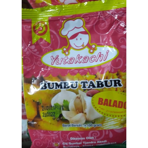 

Bumbu Tabur Yutakachi 100 gr