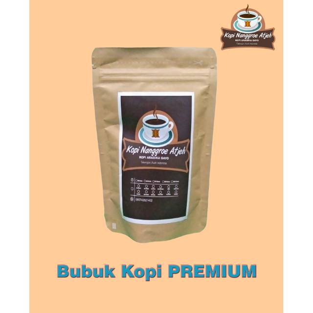 

Bubuk Arabika Gayo Premium