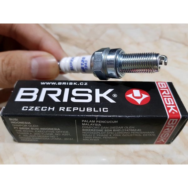 busi racing satria fu 150 carbu injeksi gsx 150 BRISK seri cooper