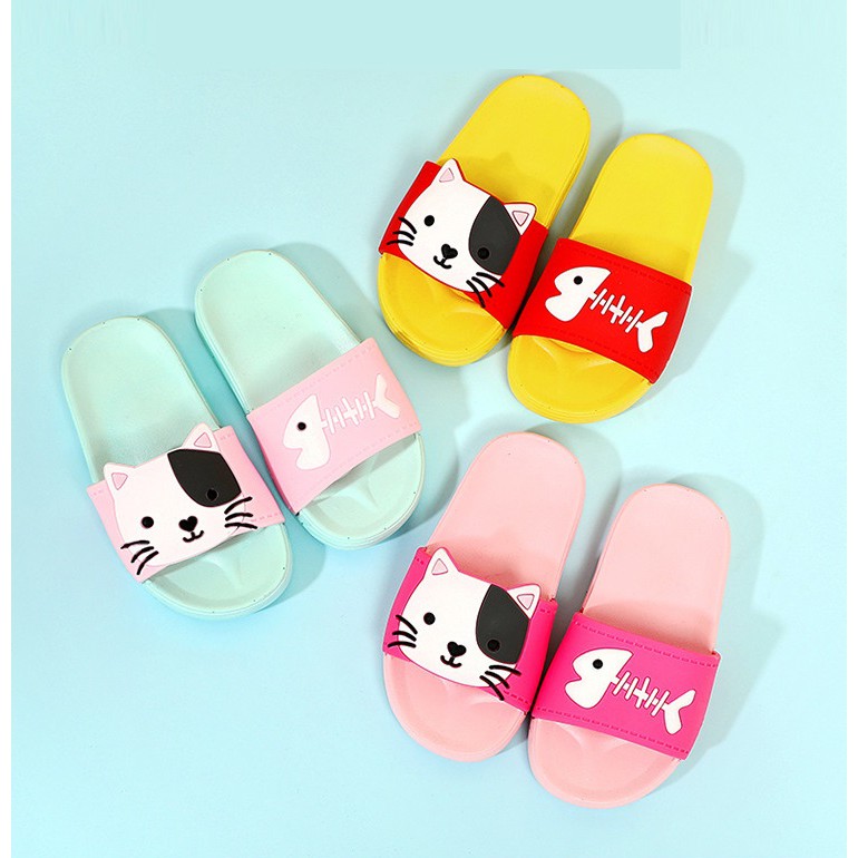  LOGU Sandal  slop karet  lucu  anak Sandal  anak model 