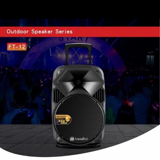 Speaker Portable 12 Inch Soundbest FT 12 / Soundbest FT12