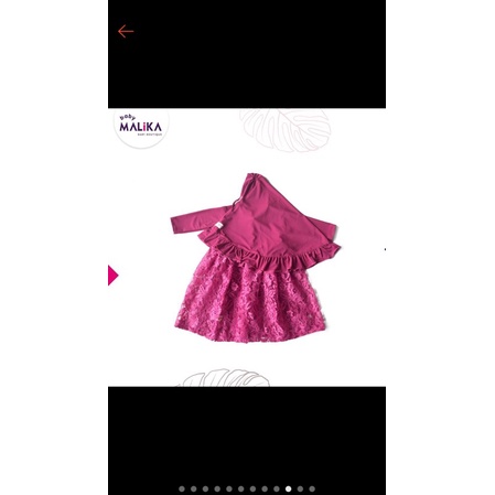 Gamis aysa baby malika