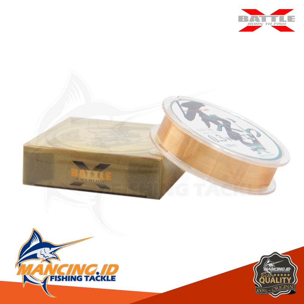 Battle-X Elite Mono Senar Pancing Fishing Line Monofilament Fishing Line Nylon