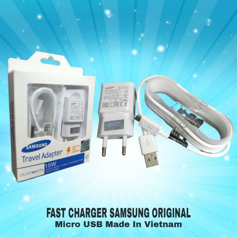 Charger Samsung Original fast Charging - Micro USB