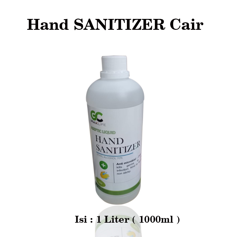 Hand Sanitizer / Sanitizer / Hand Sanitizer Cair Isi 1 Liter 1000ml