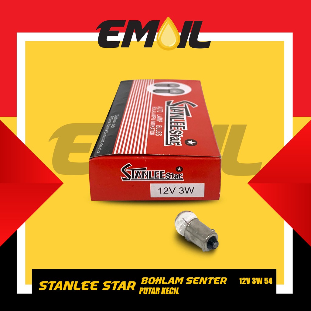 Bohlam senter putar kecil 12V 3W 54 Stanlee Star