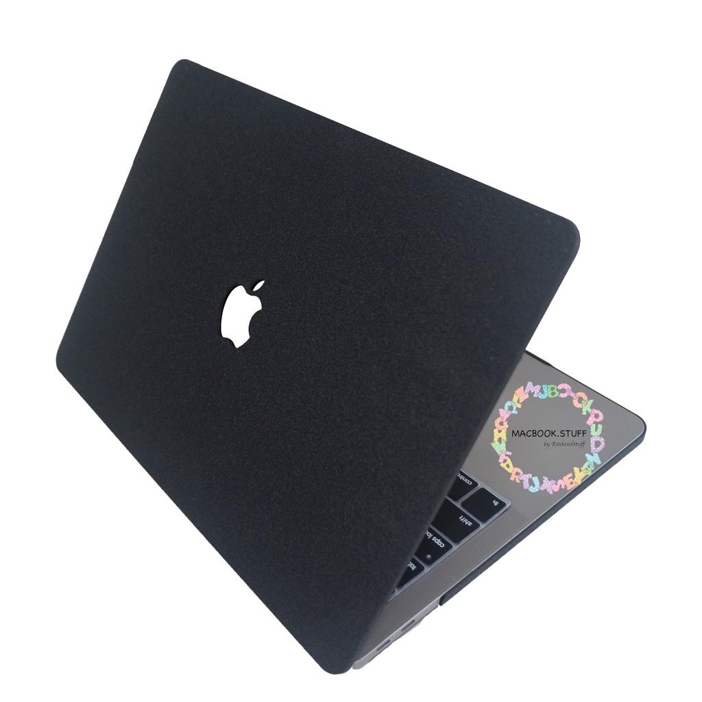 MACBOOK Case SAND CHARCOAL NEW AIR PRO RETINA 11 12 13 14 15 16 INCH NON /  WITH CD ROOM / TOUCHBAR / TOUCH ID / M1 2020 2021 2022