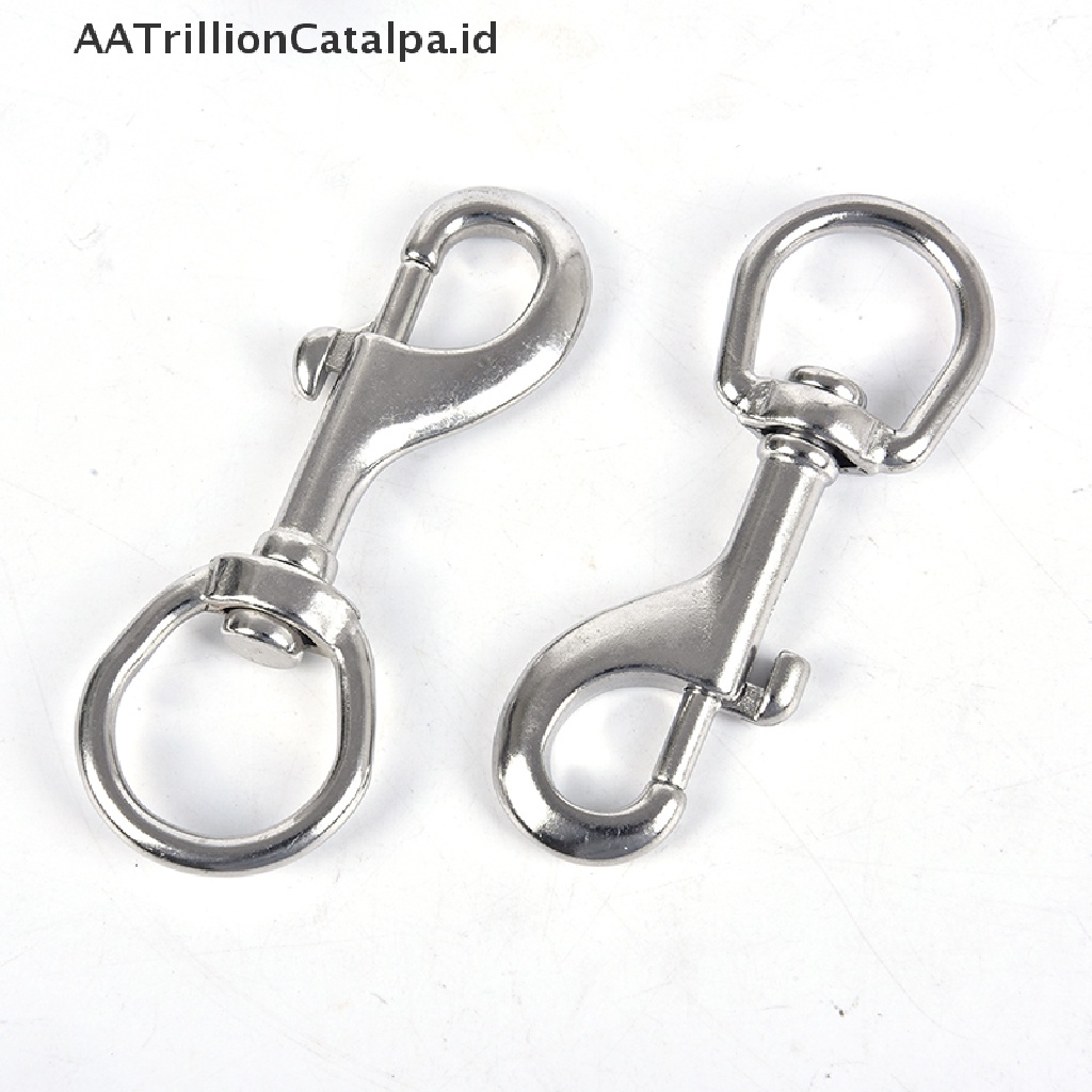 Aa Klip Kait Snap Bolt Trillioncatalpa Bahan Stainless Steel Untuk Aksesoris Singel Diving