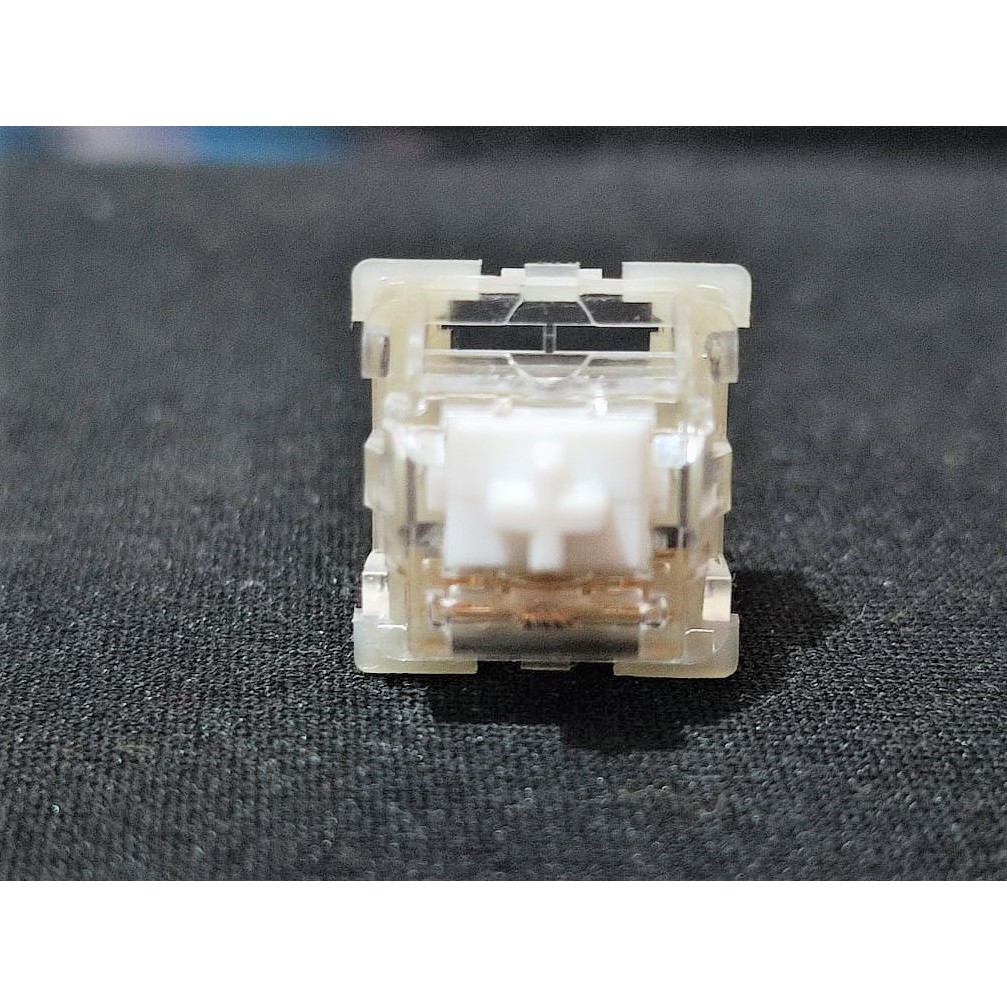 KTT / Content Kang White Switch - 3 Pin (Linear - Plate Mount)