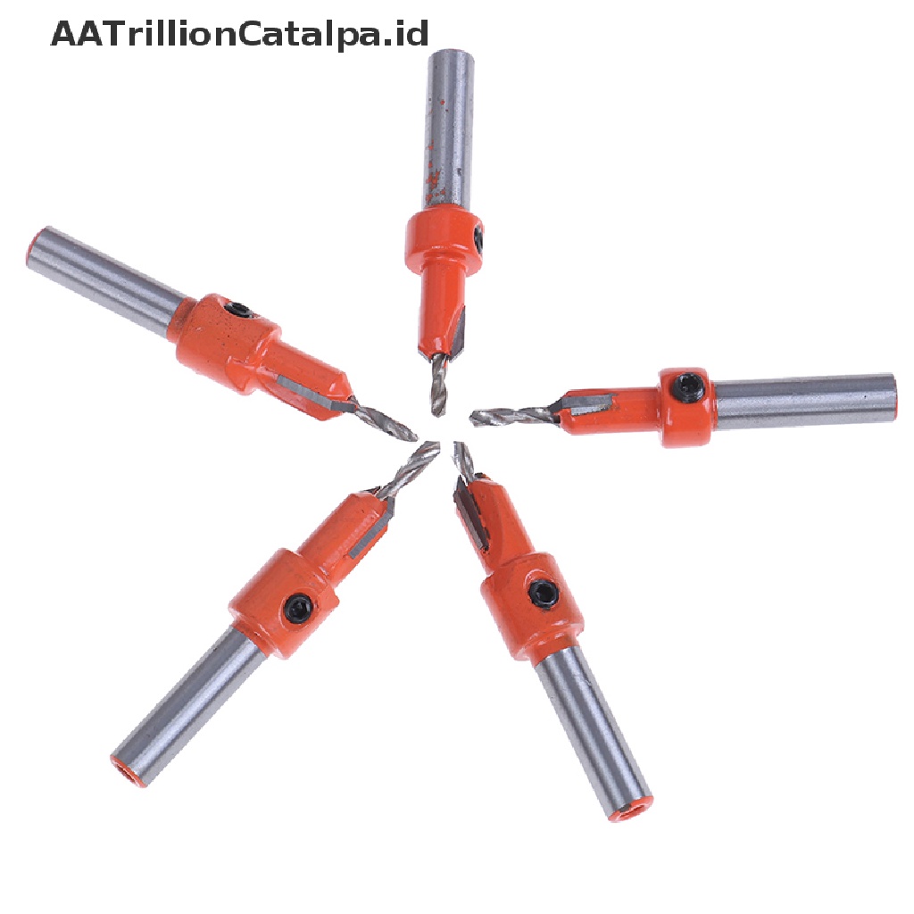 Mata Bor Countersink Lubang Sekrup Untuk Pengerjaan Kayu