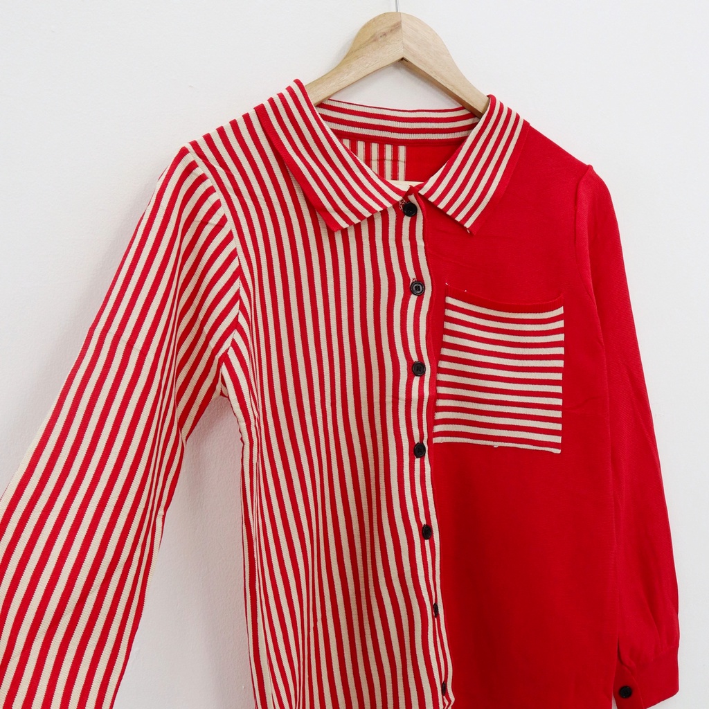 Poca knit hem top - Thejanclothes