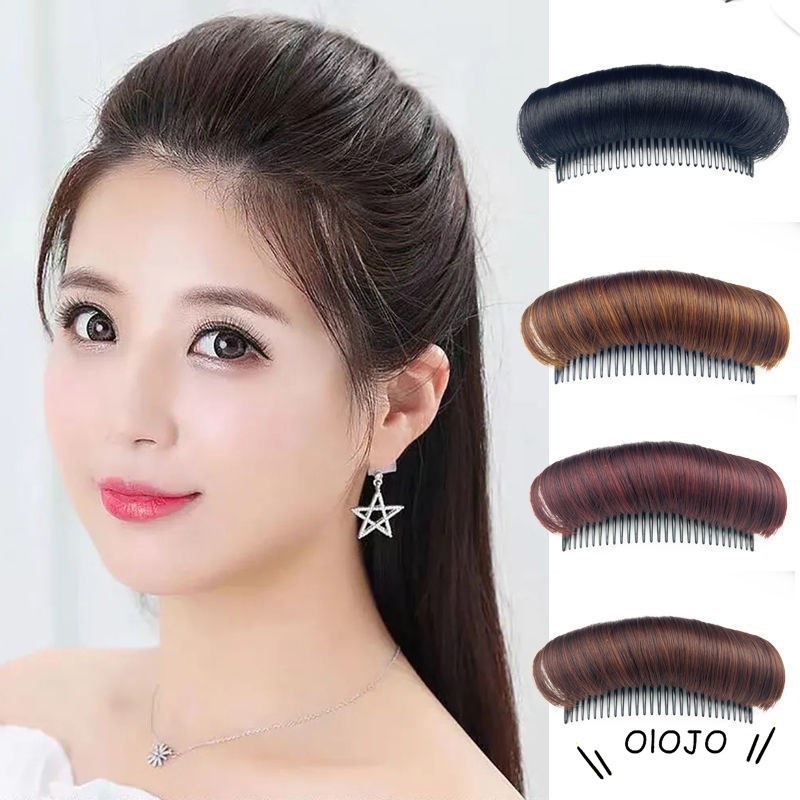 1 Pcs Wig Rambut Poni Jepit Poni Palsu Hairclip Tak Terlihat Halus Dan Berbulu Garis Untuk Wanita- olo