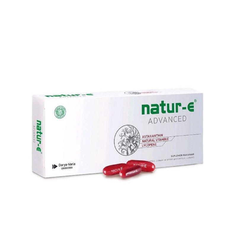 NATUR-E ADVANCED 32 KAPSUL,Vitamin E / Anti Oksidan / Suplemen / Anti Aging