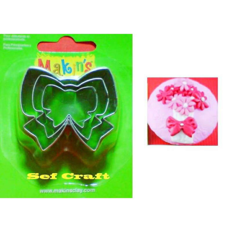 

Ribbons stainless cutter 3 / set Makin's Japan