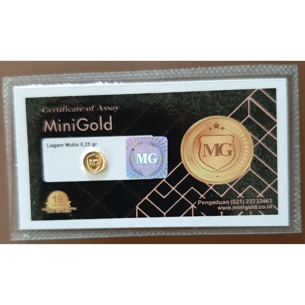 minigold 0.25gr