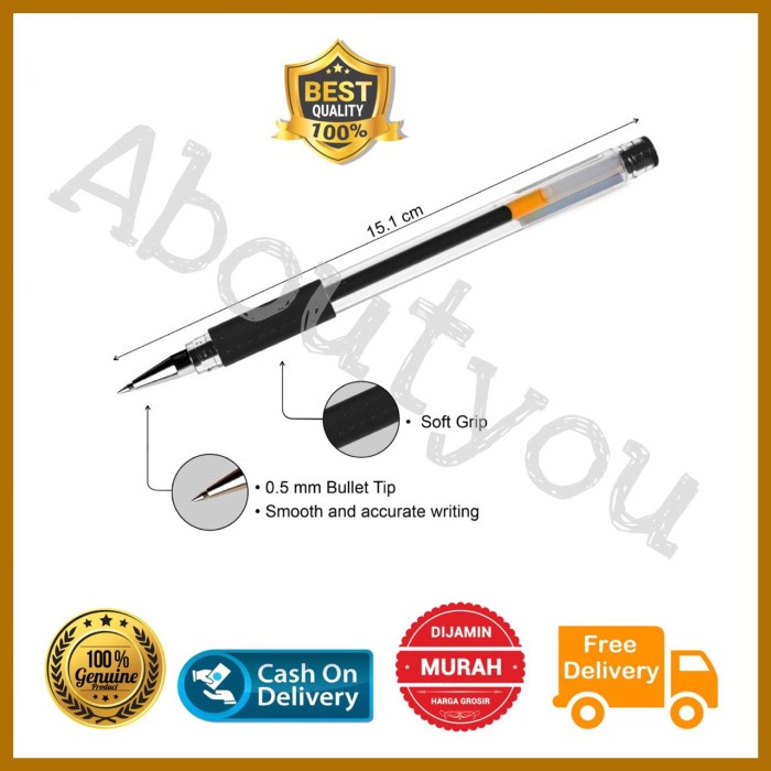

TULIS-ALAT- PROMO PEN/ BOLPEN/ PULPEN/ BALLPOINT/ PENA MURAH GM006 MINIGEL 0.5 -ALAT-TULIS.