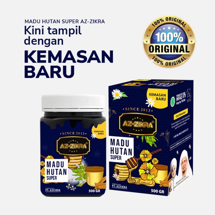 

02 Madu Azzikra / Madu Super Az-Zikra Special Odeng Di Jamin Asli - Hutan Super Ds51Ghg