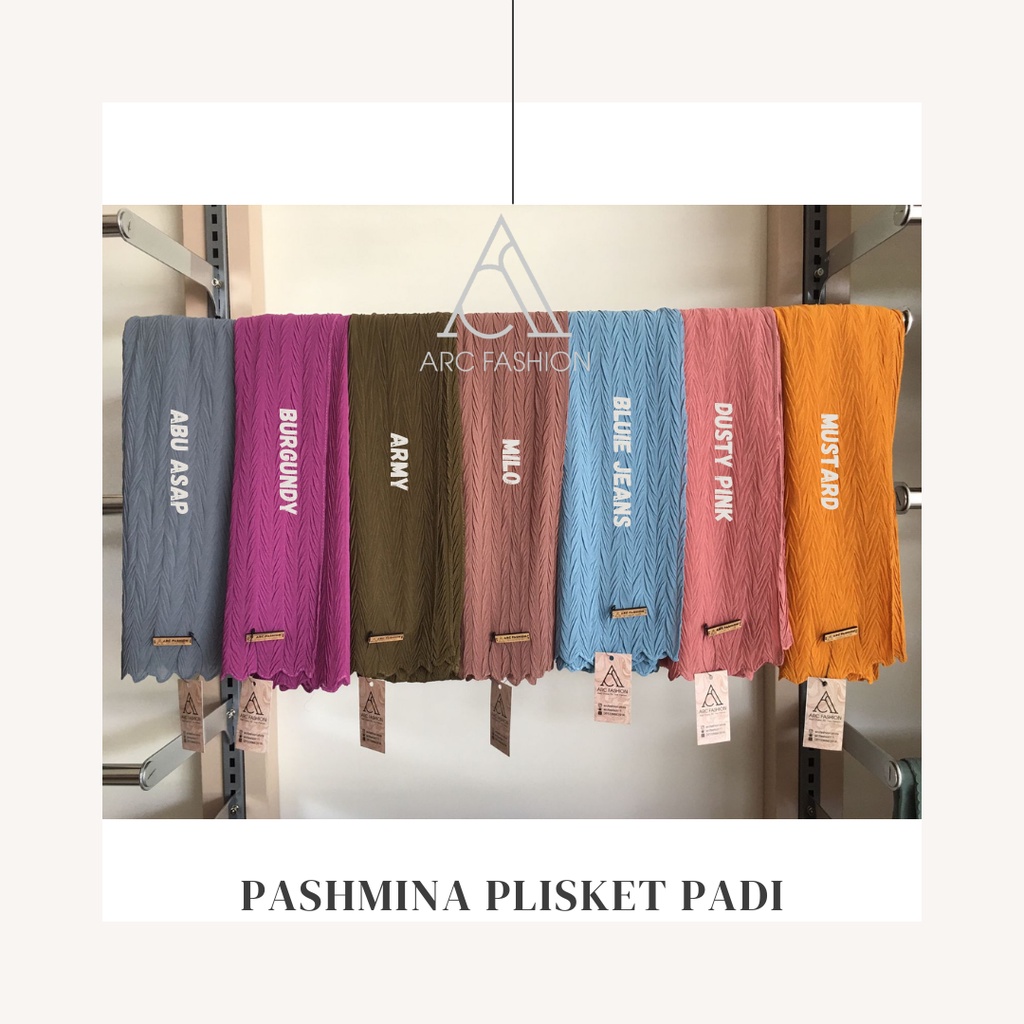PASHMINA PLISKET PADI