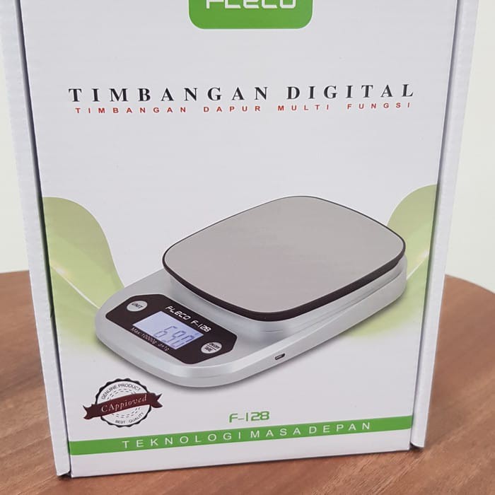 Timbangan Dapur Kue Makanan Digital Kitchen Scale Elektronik Lampu 10kg 1