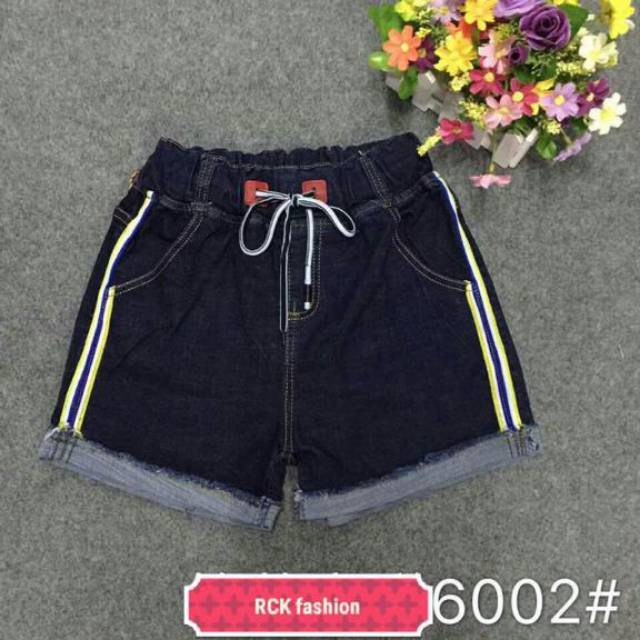 Fashion celana pendek jeans 6002