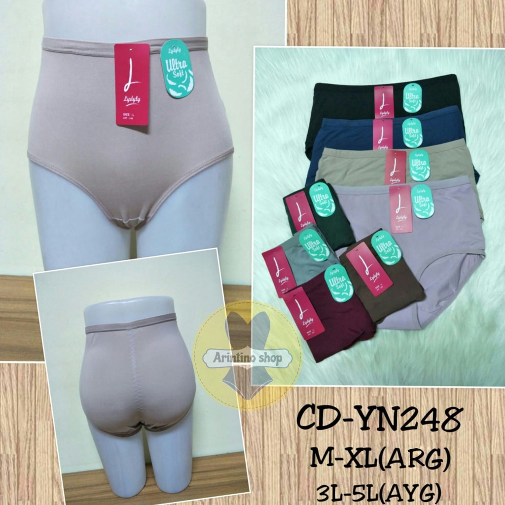 Cd Wanita Lydyly 248 Ultra Soft Jahitan Belakang |tyx