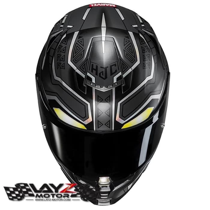 Custom Black Panther Motorcycle Helmet